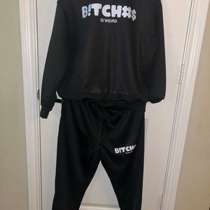 Bit#€ is Weird Sweatsuite!